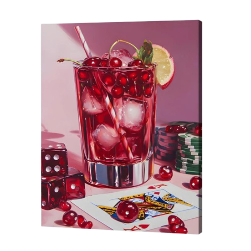 Cherry Bliss Paint by Numbers