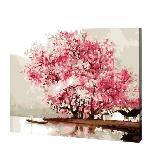 Chery Blossoms Paint by Numbers