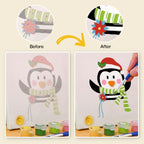 Christmas Crew Mini Paint by Numbers