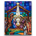 Christmas Nativity Paint by Numbers