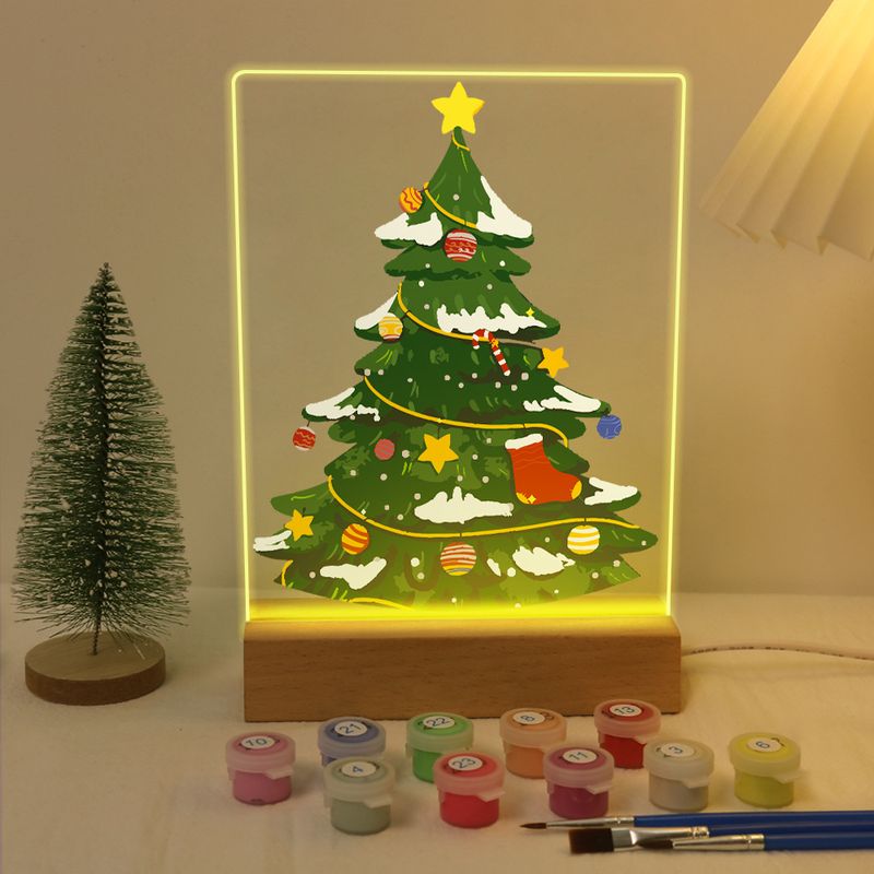 Christmas Tree LED Paint by Numbers