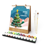 Christmas Tree Paint by Numbers Calendar