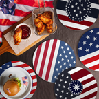 Red, White & Blue 6-Piece Paint by Numbers Placemat