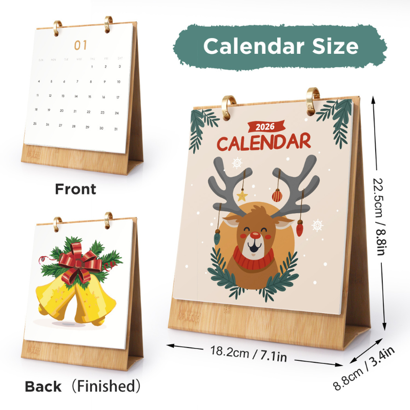 Christmas Reindeer Paint by Numbers Calendar