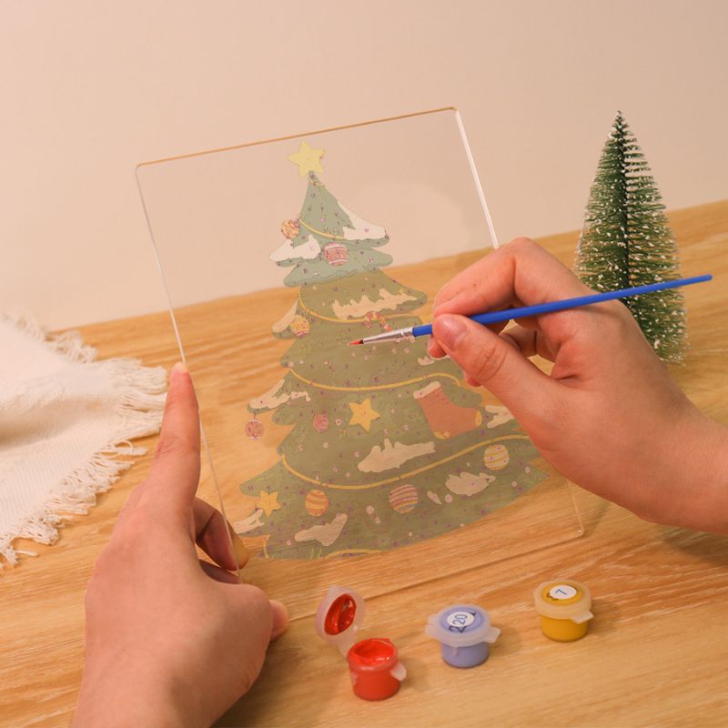 Christmas Tree LED Paint by Numbers
