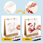 Christmas Tree Paint by Numbers Calendar
