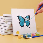 Colorful Butterflies Mini Paint by Numbers