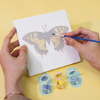 Colourful Butterflies - 6 Mini Paintings