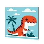 Dino Adventure, Kids Paint By Numbers