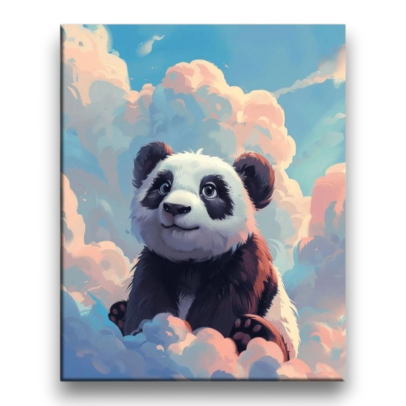 Dreamy Panda Kids Paint by Numbers