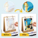 European Travel Paint by Numbers Calendar