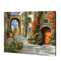Flower Street Paint by Numbers