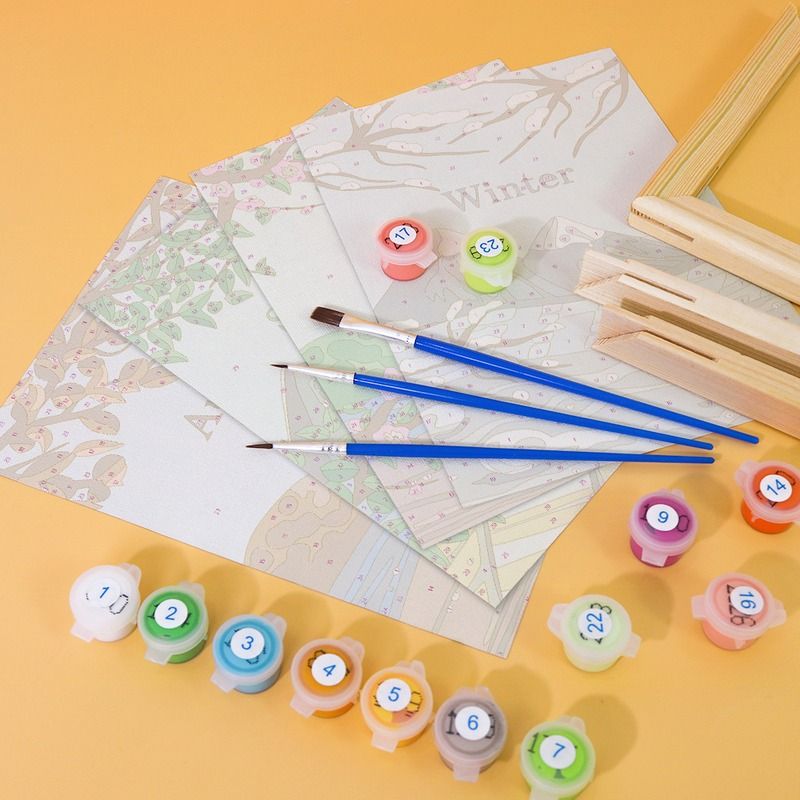 Four Seasons Mini Paint by Numbers