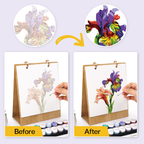 Garden Blooms Paint by Numbers Calendar