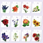 Garden Blooms Paint by Numbers Calendar
