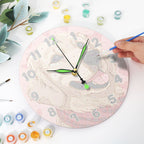 Golden Retriever Paint by Numbers Clock Kit
