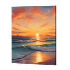 Golden Horizon Paint by Numbers