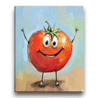 Happy Tomato Kids Paint by Numbers