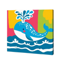 Happy Whale, Kids Paint By Numbers