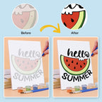 Hello Summer - 6 Mini Paintings