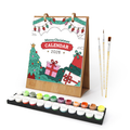 Holiday Gifts Paint by Numbers Calendar