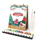 Holiday Gifts Paint by Numbers Calendar