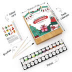 Holiday Gifts Paint by Numbers Calendar