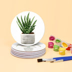 Indoor Plants Paint by Numbers Coasters