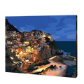Italy Beach Scenery Paint by Numbers