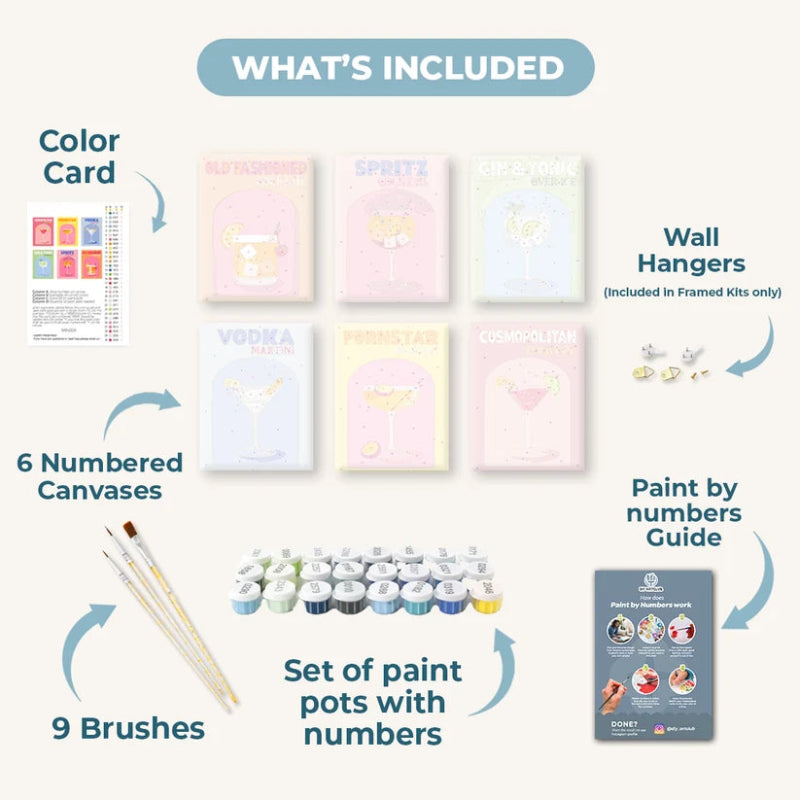 Japanese Landmarks Mini Painting Set
