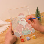 Joyful Santa Claus LED Paint by Numbers