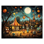 Magical Halloween Night Paint by Numbers