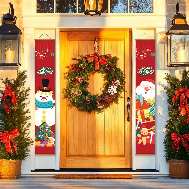 Merry Christmas Hanging Scroll Paint by Numbers Kit