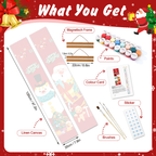Merry Christmas Welcome Hanging Scroll Paint by Numbers Kit
