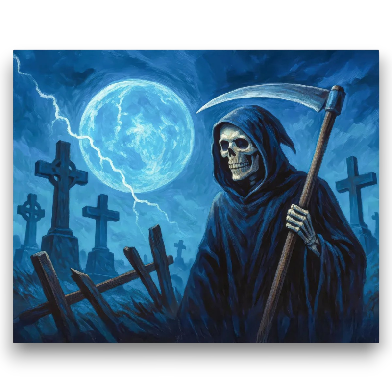 Midnight Reaper Paint by Numbers