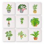 Modern Houseplants Mini Paint by Numbers