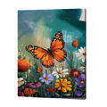 Monarch Meadow Paint by Numbers