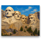 Mount Rushmore National Memorial Paint by Numbers