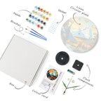 Mountain Landscape Paint by Numbers Clock Kit