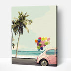 Ocean Drive Paint by Numbers