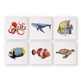 Ocean Creatures Mini Paint by Numbers