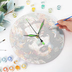 Pop Art Portrait Paint by Numbers Clock Kit