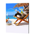 Purrfect Vacation Paint by Numbers