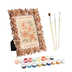 Rose Gold Floral Mini Framed Paint by Numbers