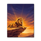 Royal Lion at Sunset Paint by Numbers