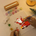 Santa’s Festive Candy Sack LED Paint by Numbers