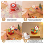 Santa’s Gift Sleigh LED Paint by Numbers