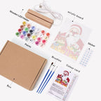 Santa’s Merry Winter Friends LED Paint by Numbers