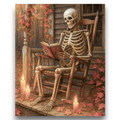 Skeleton’s Final Chapter Paint by Numbers