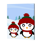 Snowmen Paint by Numbers for Kids